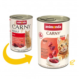 Вологий корм Carny Adult Beef з яловичиною 400 г Animonda