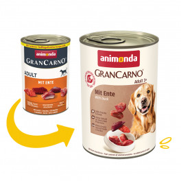 Вологий корм GranCarno Adult з качкою Animonda 400 г