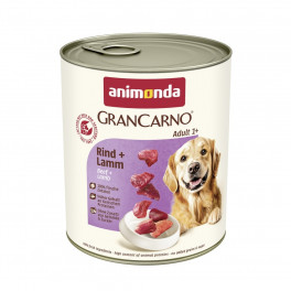 Корм вологий GranCarno Adult Beef Lamb Animonda 800 г
