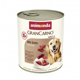 Вологий корм GranCarno Adult з качкою 800 г Animonda
