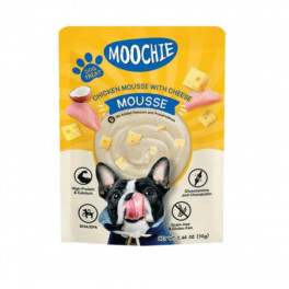 Влажный корм Moochie Mousse с курицей и сыром 70 г