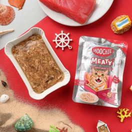 Влажный корм Moochie Meaty тунец в желе 70 г