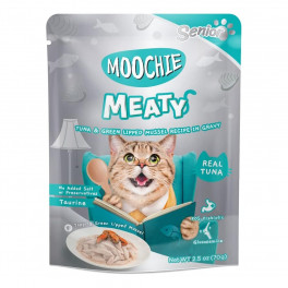 Корм влажный Moochie Meaty 7+ тунец и мидии 70г