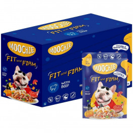 Влажный корм Moochie Fit and Firm с говядиной 85г