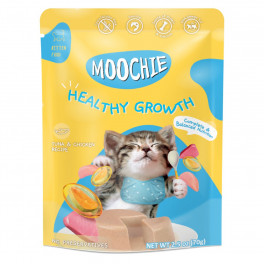 Влажный корм Moochie Kitten Mousee с тунцом и курицей 70г