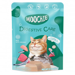Влажный корм Moochie Seafood Digestive Care с анчоусами 70г