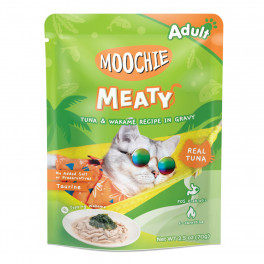 Влажный корм Moochie Meaty с тунцом и вакаме 70г