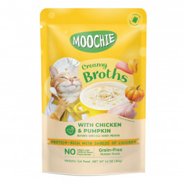 Кремовый бульон Moochie с курицей и тыквой 40г