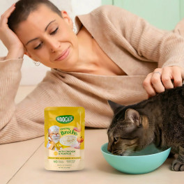 Кремовый бульон Moochie с курицей и тыквой 40г