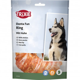 Лакомства-кольца Trixie Denta Fun с курицей 110 г - фото №1