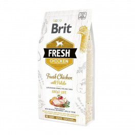 Корм Brit Fresh Chicken/Potato Adult для собак 2,5 кг