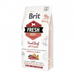 Корм для щенков крупных пород Brit Fresh Beef/Pumpkin 2,5 кг