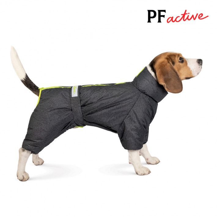 Зимний комбинезон для собак Pet Fashion COLD, серый, размер 6XL - фото №3