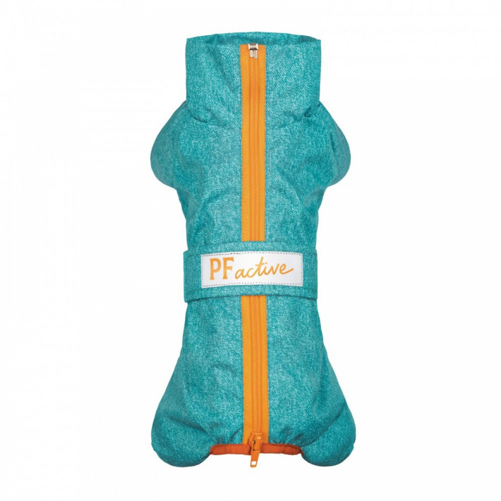 Водонепроницаемый комбинезон Pet Fashion Rain для собак, бирюза, 7XL