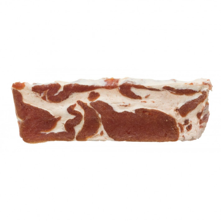 Лакомства для собак Trixie Premio Bullduck с уткой и сыромятной кожей, 9 см, 85 шт - фото №2