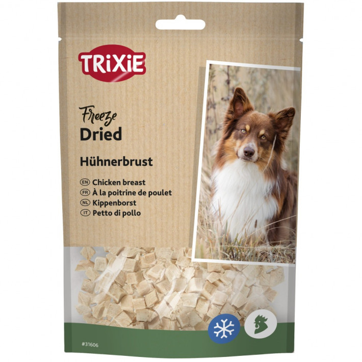 Лакомства для собак Trixie Freeze Dried Chicken Breast куриная грудка 50 г