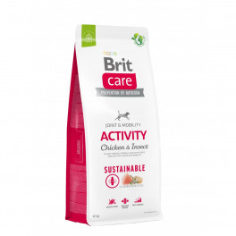 Сухий корм Brit Care Dog Sustainable Activity з куркою та комахами 12 кг