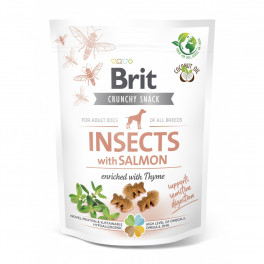 Лакомства Brit Care Insects with Salmon 200 г