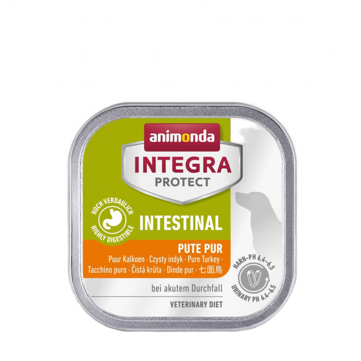 Ветеринарный влажный корм Integra Protect Intestinal Pure Turkey моно индейка для собак