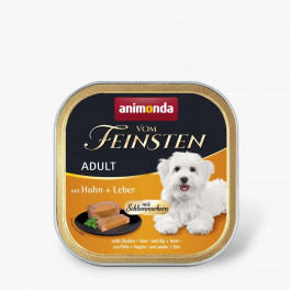 Вологий корм Animonda Vom Feinsten Adult з куркою та печінкою, 150 г