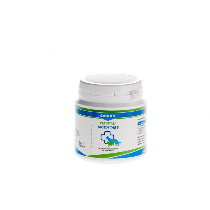 Вітаміни для собак та котів Canina Petvital Biotin-Tabs