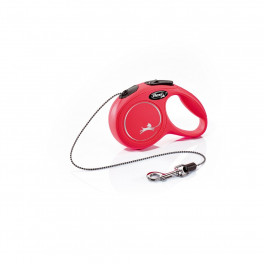 Повідець-рулетка Flexi Classic Cat XS 3 м червона