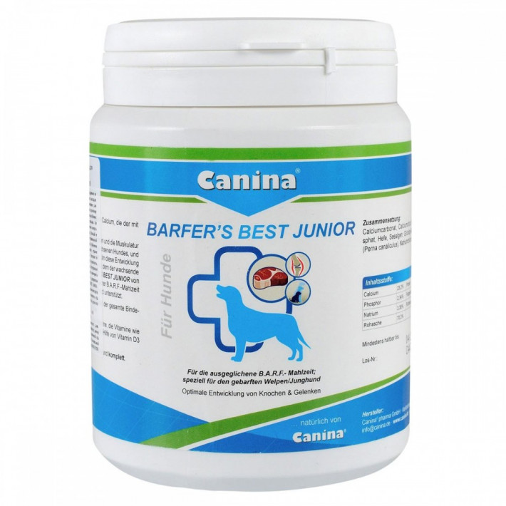 Вітамінно-мінеральний комплекс Canina Barfer Best Junior для цуценят на натуральному харчуванні