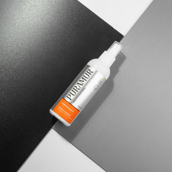 Спрей фінішний PURAMUR Ceratin and Ceramide SPF-захист для шерсті - фото №3