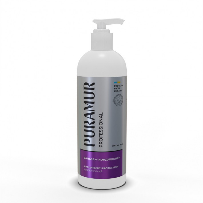 Зволожуючий бальзам-кондиціонер PURAMUR Hyaluronic Protection для тварин