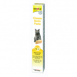 Паста GimCat Cheese Biotin для кошек 100 г