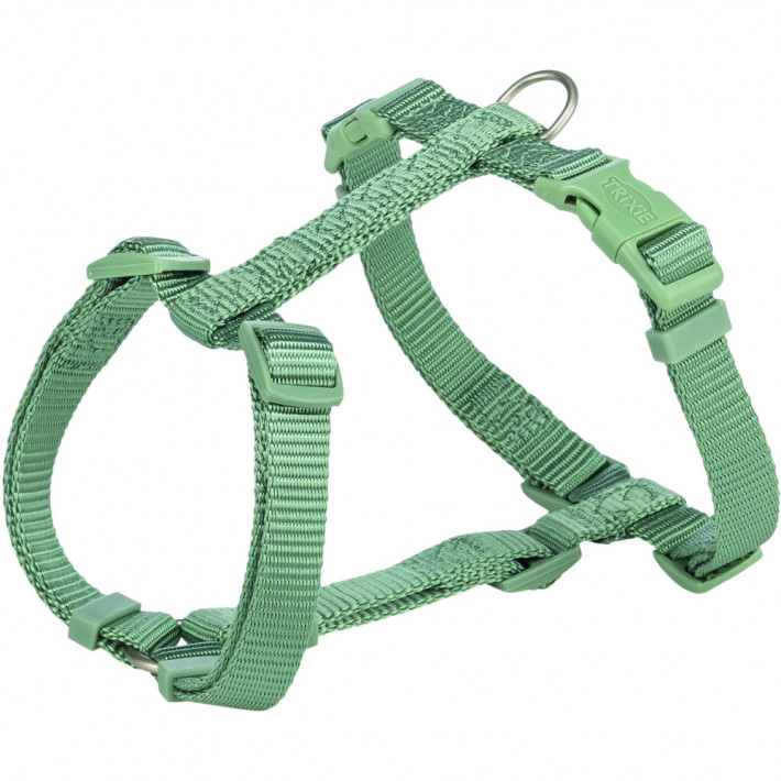 Шлея для собак Trixie Premium H-harness L–XL, світло-зелена