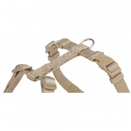 Шлея Trixie Premium H-harness L–XL 75–120 см 25 мм пісочна