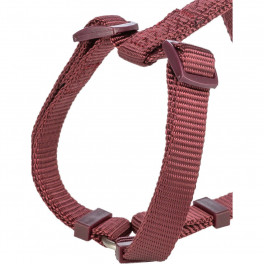 Шлея Trixie Premium H-harness L бордова