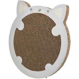 Дряпка Trixie картонна для кошенят у формі хом'яка 31х2,5х32,5 см - фото №2