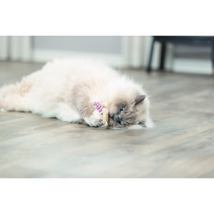 Іграшка для котів Trixie Ведмідь з котячою м'ятою, 12 см - фото №7