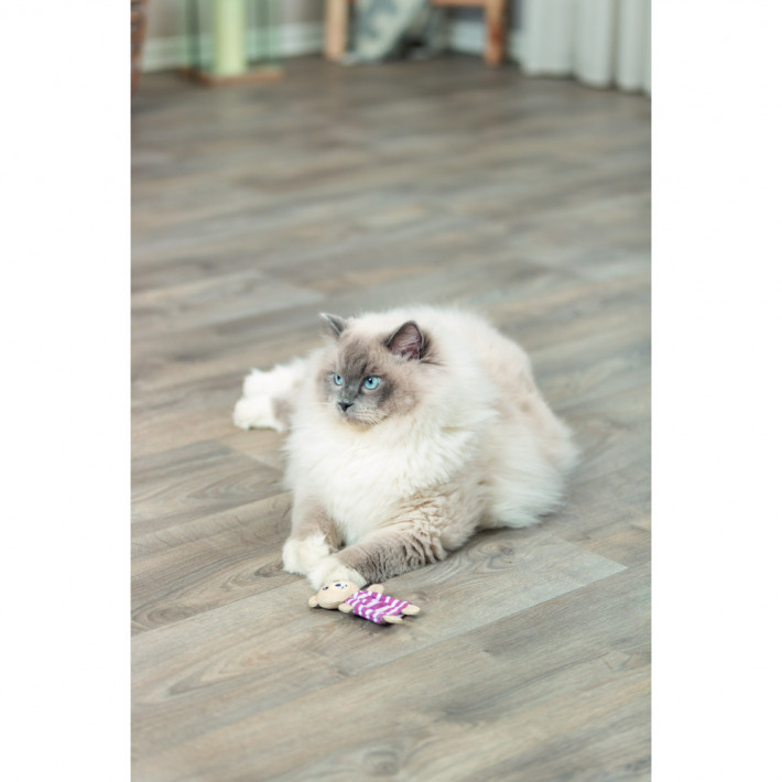 Іграшка для котів Trixie Ведмідь з котячою м'ятою, 12 см - фото №8