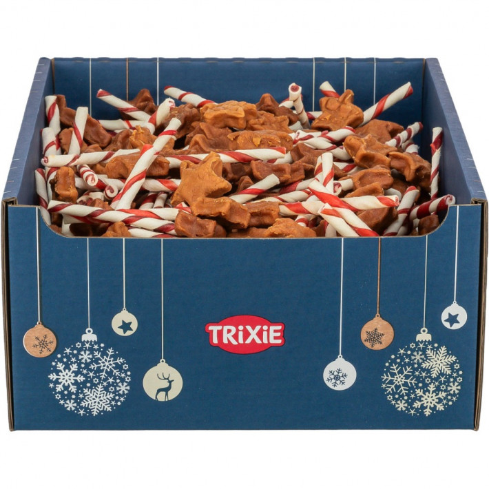 Різдвяні ласощі для собак Trixie Льодяники з куркою, 5 шт - фото №6