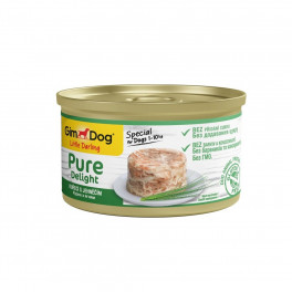Вологий корм GimDog Pure Delight курка та ягня 85 г
