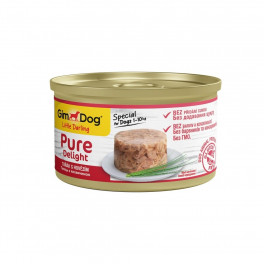Вологий корм GimDog Pure Delight тунець та яловичина 85 г