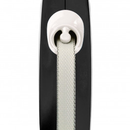 Рулетка Flexi New Comfort M 5м/25кг черная