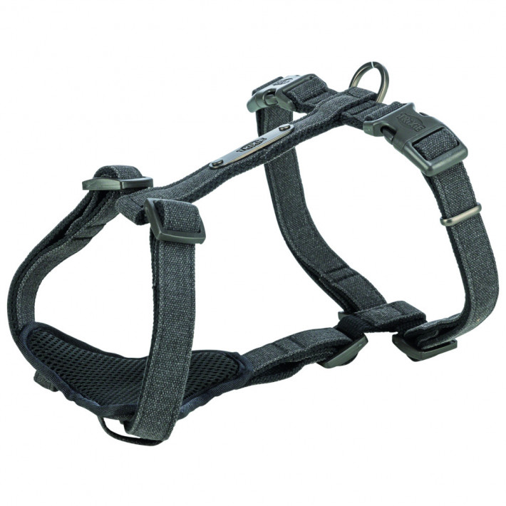 Шлея для собак Trixie CityStyle H-harness L–XL (75–120 см) чорна