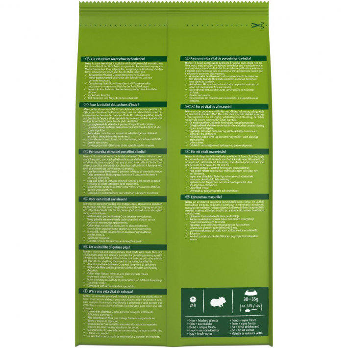 Корм Vitakraft Premium Menu Vital для морських свинок 1 кг - фото №3