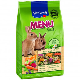 Корм Vitakraft Premium Menu Vital для декоративних гризунів для кроликів 1 кг - фото №1