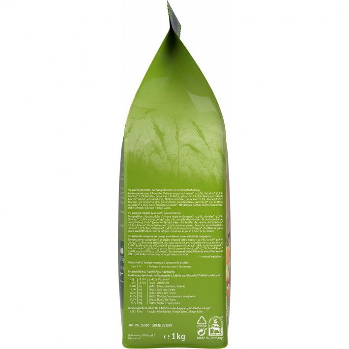 Корм Vitakraft Premium Menu Vital для кроликів 1 кг - фото №4