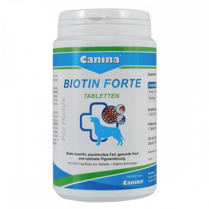 Вітамінний комплекс Canina Biotin Forte Tabletten для собак