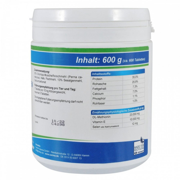 Мінеральний комплекс Canina Petvital GAG для здоров'я суглобів собак - фото №2