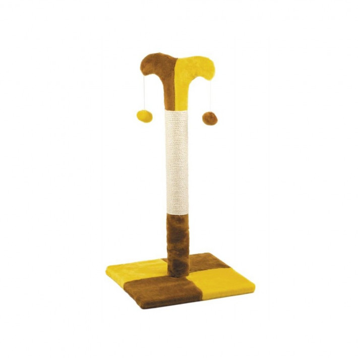 Дряпка Природа Д02 Клоун для котів стовпчик 36x36x70 см