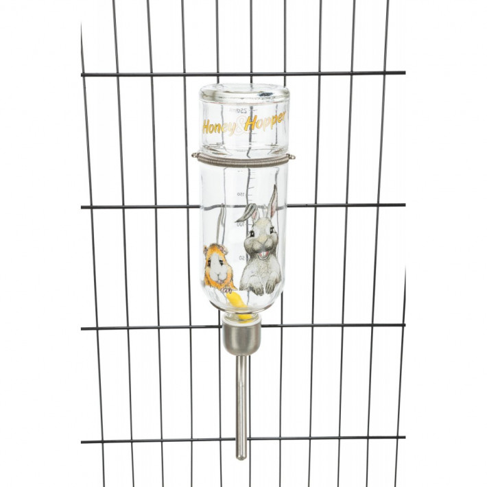 Поїлка Trixie Honey and Hopper для гризунів 250 мл - фото №2