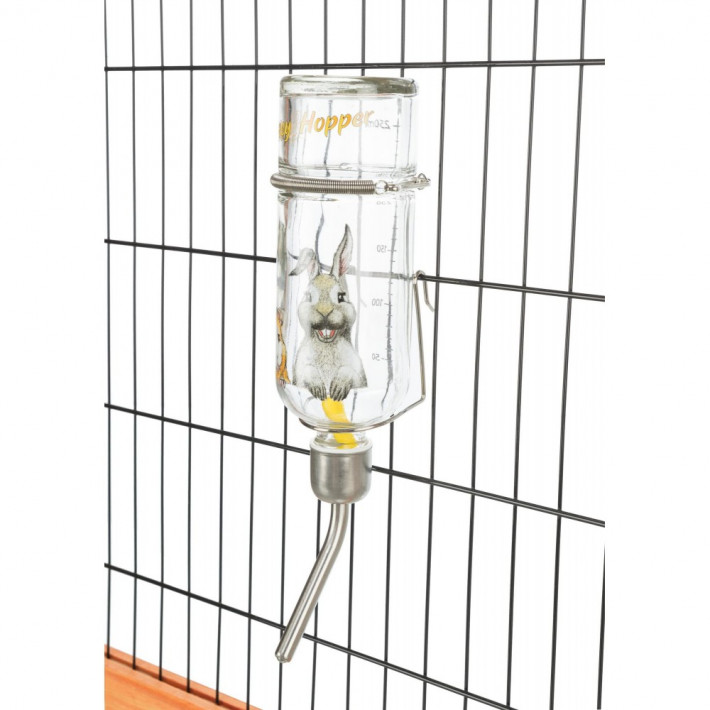 Поїлка Trixie Honey and Hopper для гризунів 250 мл - фото №3