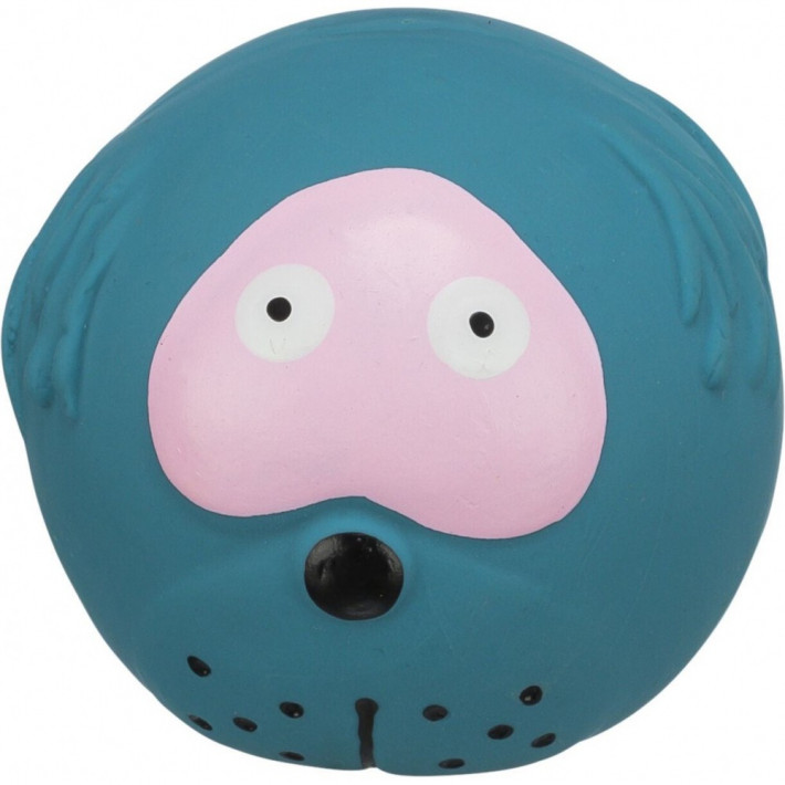 Игрушка Trixie Faces для собак Животные-лица латекс 6 см - фото №6